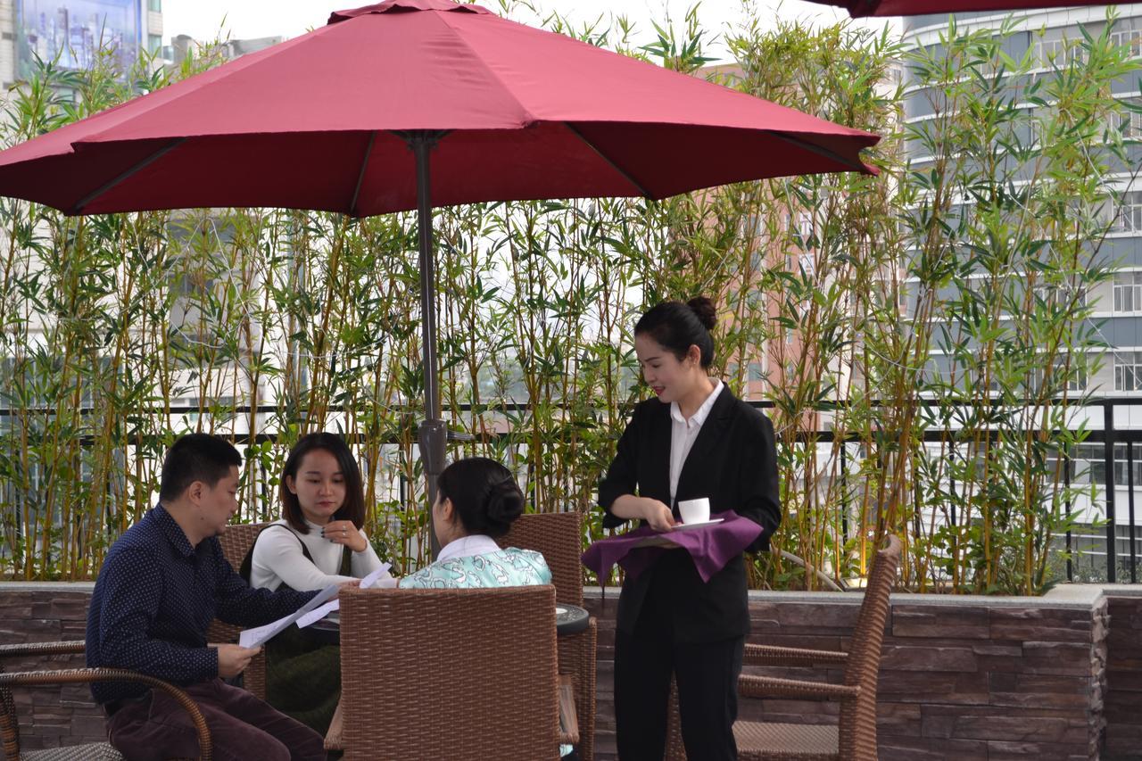 โรงแรมเซาเทิร์น คลับ สเตชั่น 1 กวางโจว ภายนอก รูปภาพ